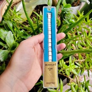 Vintage Bowles Adjustable 735 Classic Silver Watchband